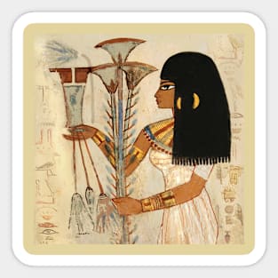 Egyptian Girl Sticker